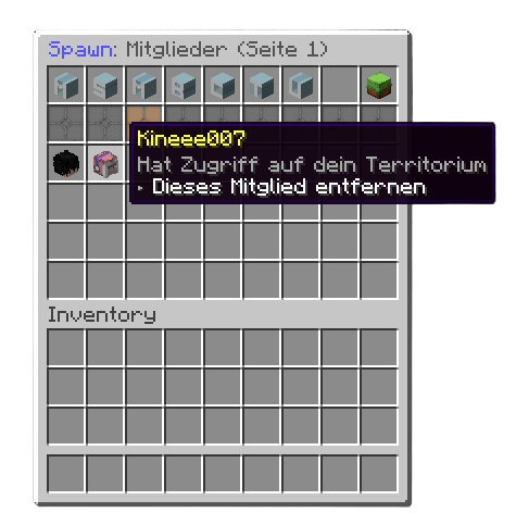 Claim Mitglieder Verwaltung